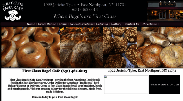 firstclassbagelcafe.com