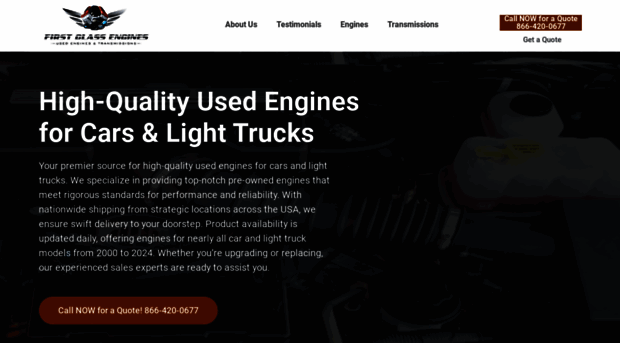 firstclassengines.com