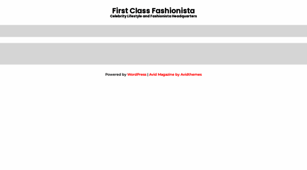 firstclassfashionista.com