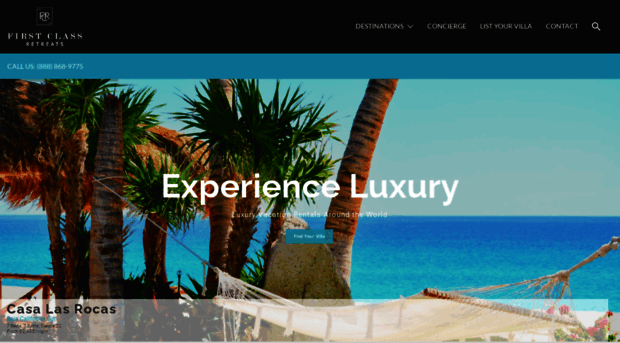 firstclassretreats.com