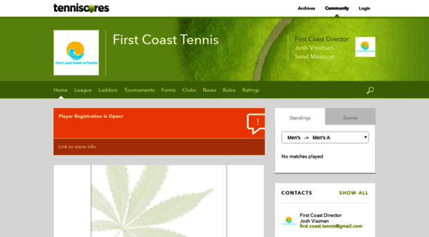 firstcoast.tenniscores.com