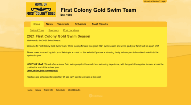 firstcolonygold.swimtopia.com