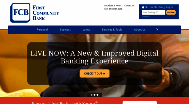 firstcommunitybanker.com