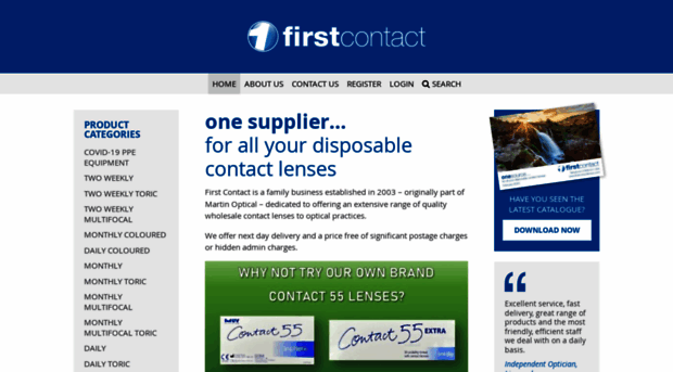 firstcontactlenses.com