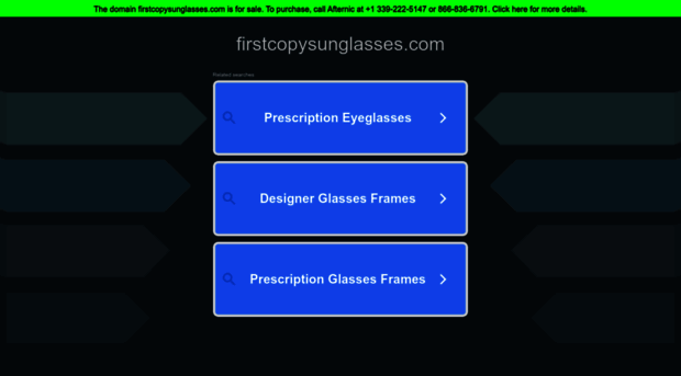 firstcopysunglasses.com