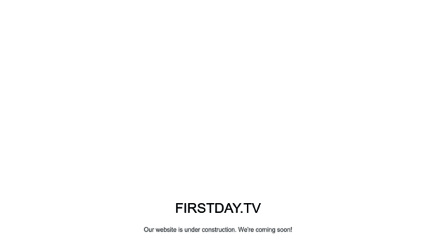 firstday.tv