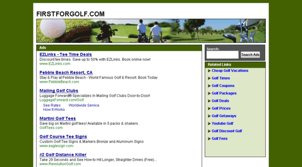 firstforgolf.com