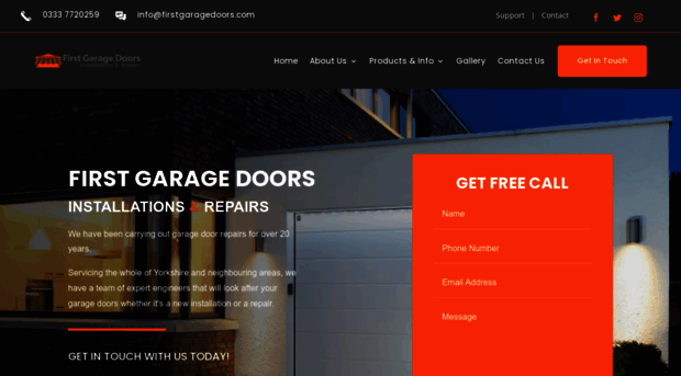 firstgaragedoors.com