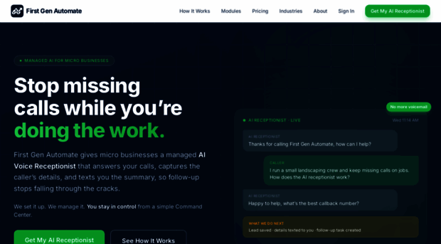 firstgenautomate.com