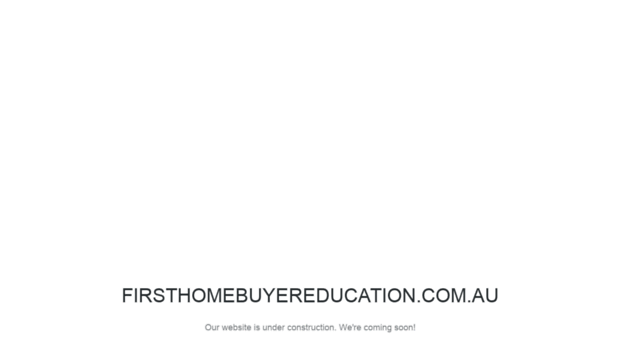 firsthomebuyereducation.com.au