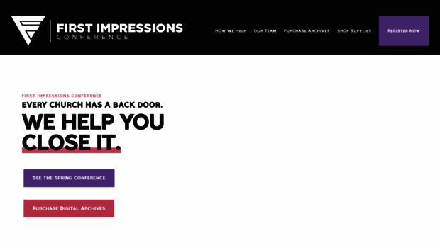 firstimpressionsconference.com