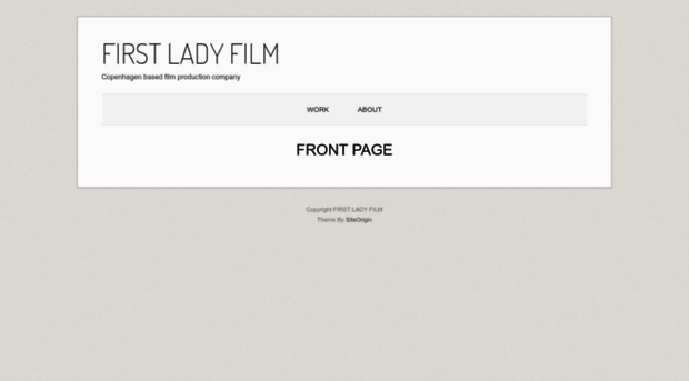 firstladyfilm.dk