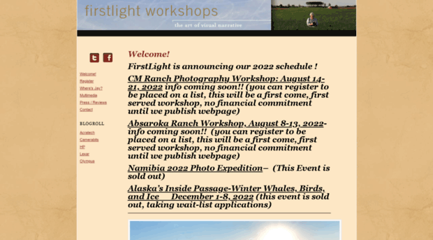 firstlightworkshop.com