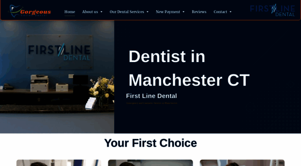 firstlinedental.com