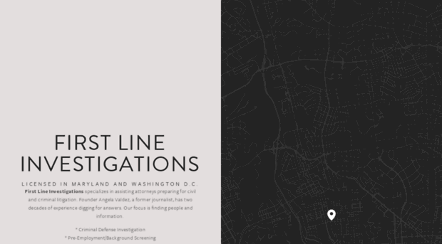 firstlineinvestigations.com