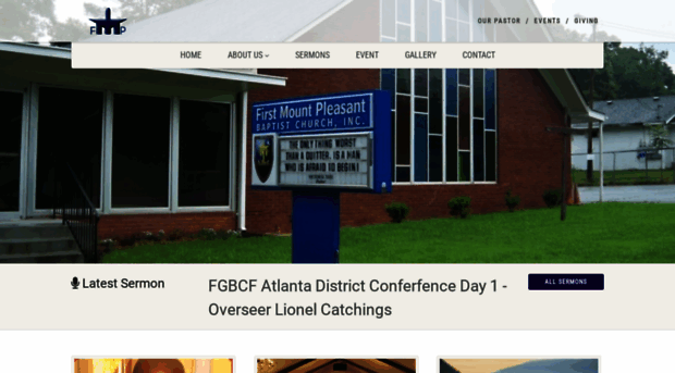 firstmtpleasantbaptistchurch.com