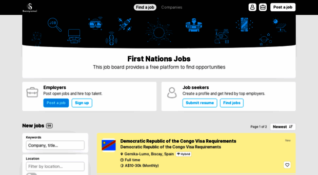 firstnationstechandstartupj.niceboard.co