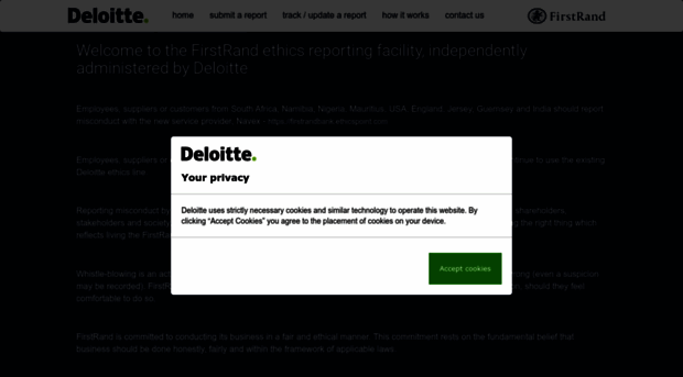 firstrandethicsoffice.com