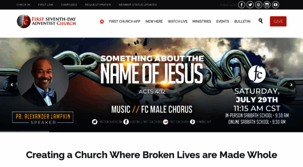 firstsdachurch.com