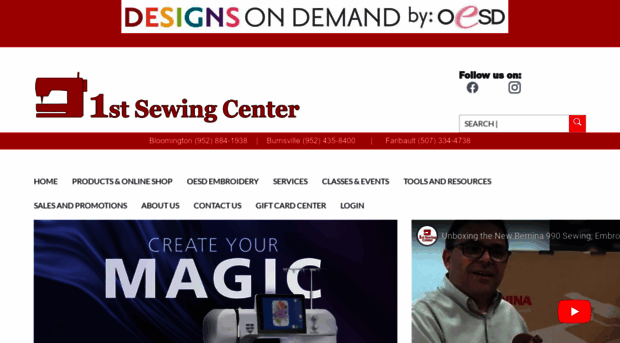 firstsewingcenter.com