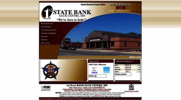 firststatebanksc.com