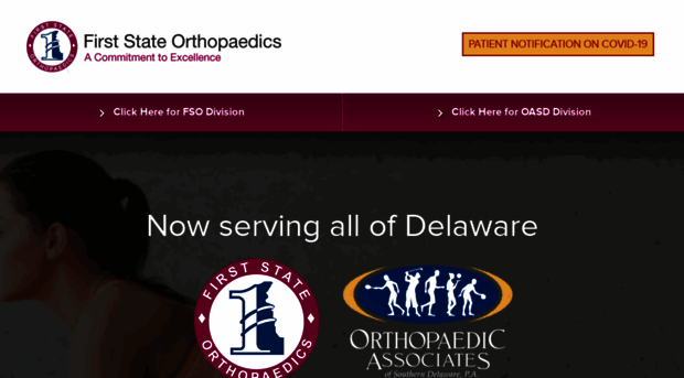 firststateortho.com