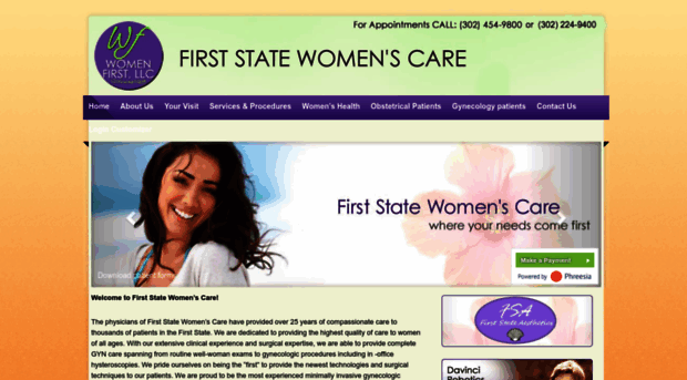 firststatewomenscare.com