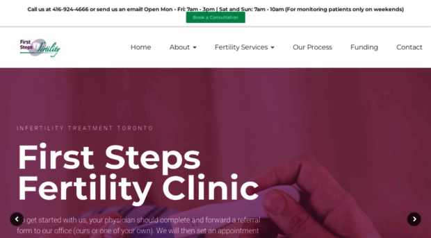 firststepsfertilityclinic.com