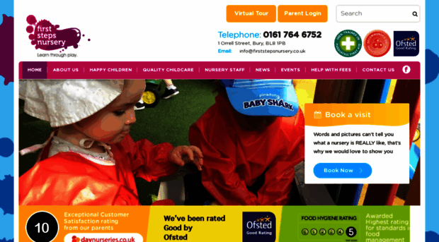 firststepsnursery.co.uk