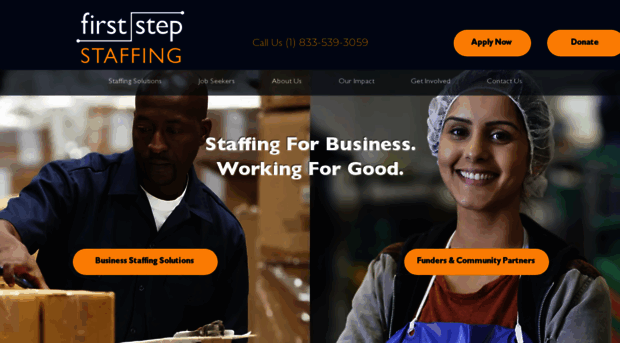 firststepstaffing.com