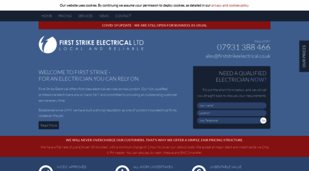 firststrikeelectrical.co.uk