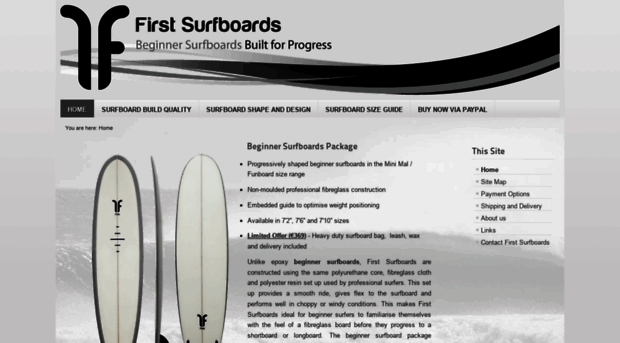 firstsurfboards.com