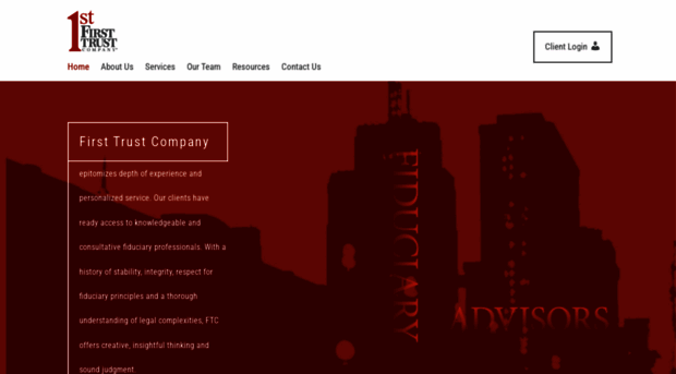 firsttrustcompany.com
