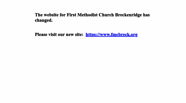 firstumcbreckenridge.org