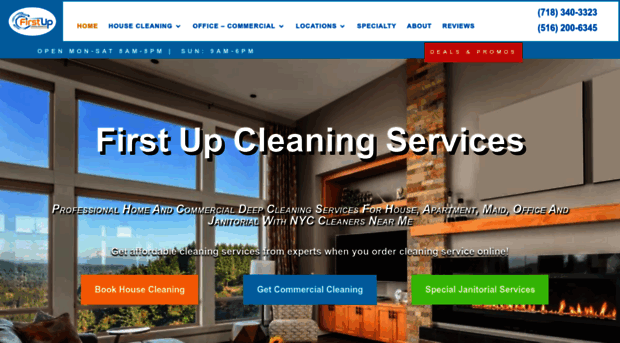 firstupcleaning.com