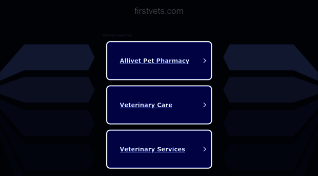 firstvets.com