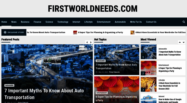 firstworldneeds.com