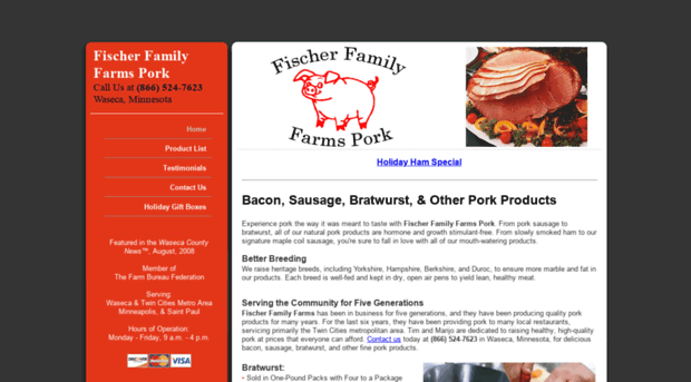 fischerfamilyfarmspork.com