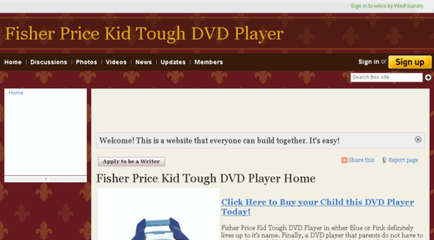 fisher-price-kid-tough-dvd.wetpaint.com
