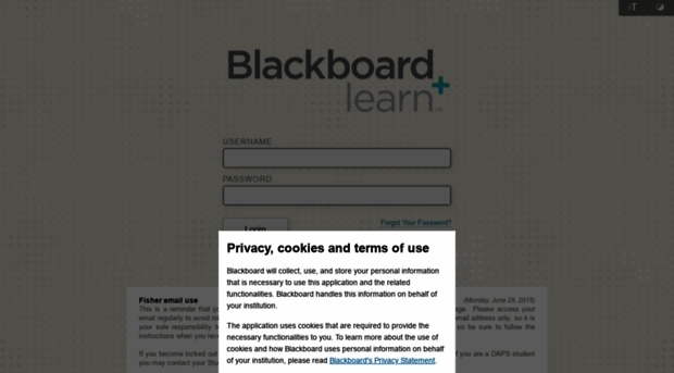 fisher.blackboard.com