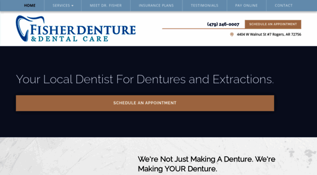 fisherdentures.com