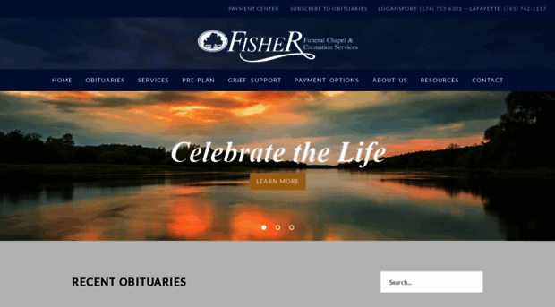 fisherfuneralchapel.com