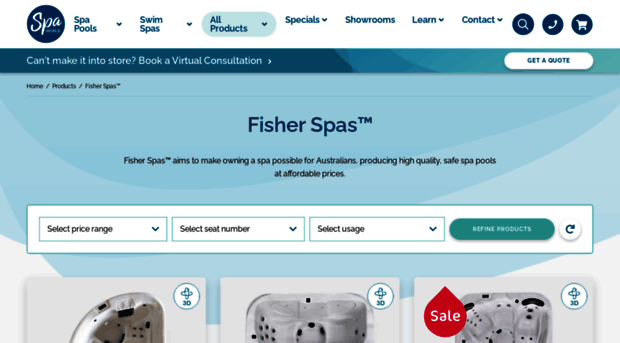 fisherspas.com.au