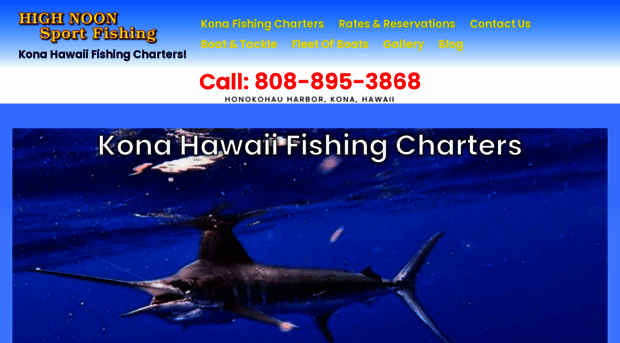 fishingcharterskona.com