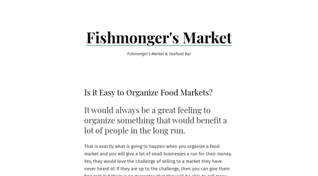 fishmongersmarkets.com