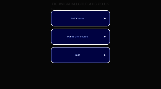 fishwickhallgolfclub.co.uk