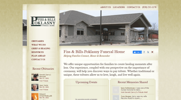 fissbillspoklasnyfuneralhome.com