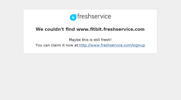 fitbit.freshservice.com