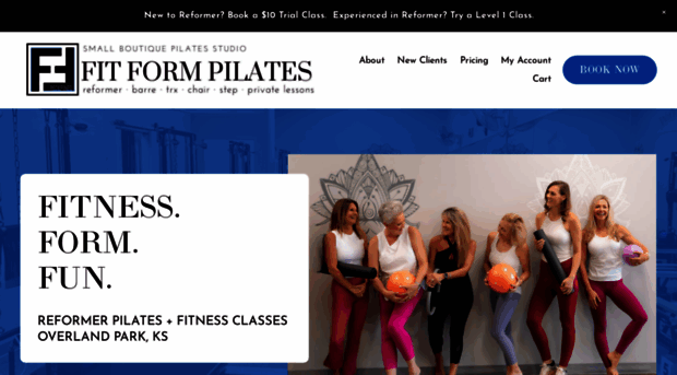 fitformpilates.com