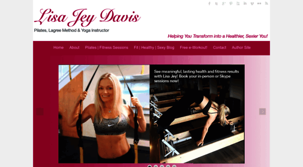 fitness.lisajeydavis.com